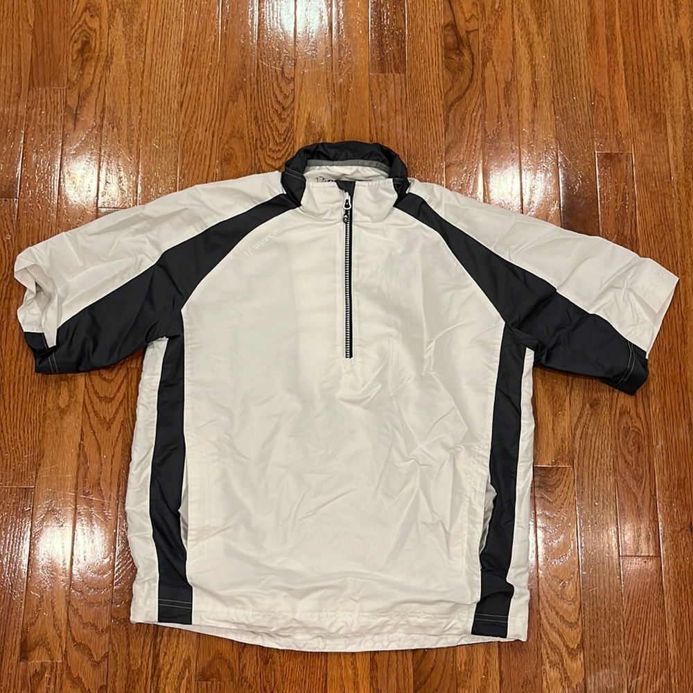 Sunice Golf short-sleeve Quarter-zip wind jacket